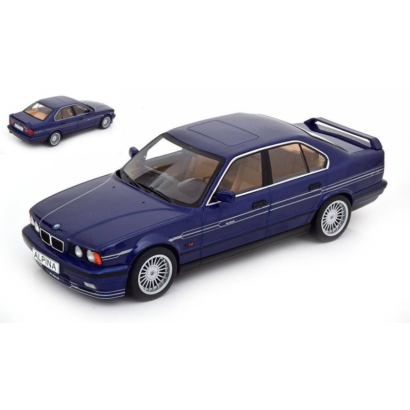 SCALE MODEL COMPATIBLE WITH BMW ALPINA B10 4.6 MET.BLUE 1:18 MODELCARGROUP MCG18230