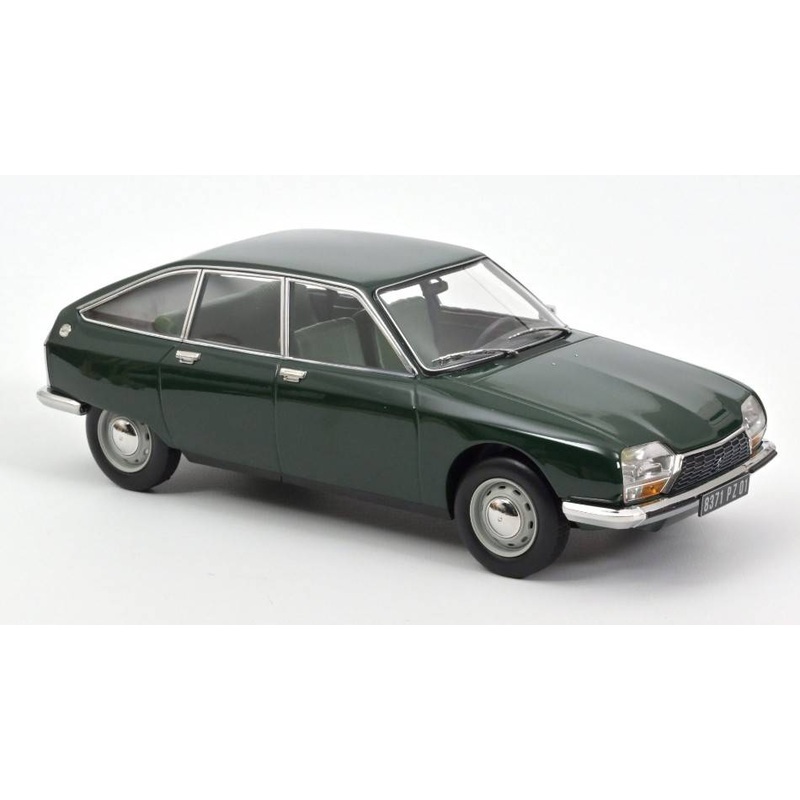 SCALE MODEL COMPATIBLE WITH CITROEN GS CLUB 1972 GREEN 1:18 NOREV NV181665