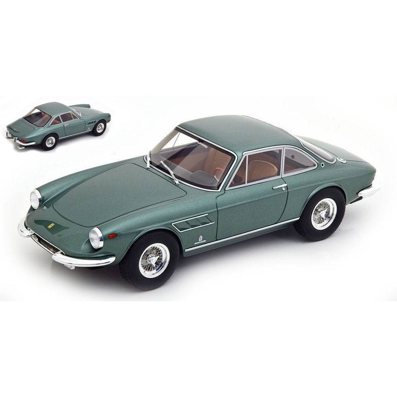 SCALE MODEL COMPATIBLE WITH FERRARI 330 GTC 1966 LIGHT GREEN METALLIC 1:18 CMR CLASSIC MODEL REPLICARS CMR047