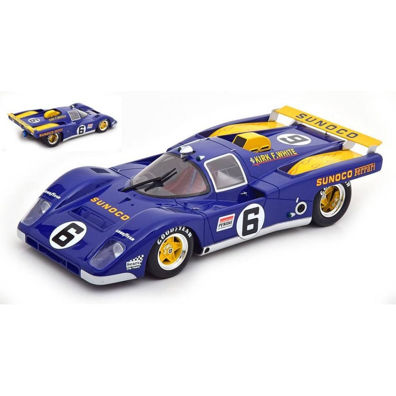 SCALE MODEL COMPATIBLE WITH FERRARI 512 M N.6 24 H DAYTONA 1971 DONOHUE-HOBBS 1:18 CMR CLASSIC MODEL REPLICARS CMR013