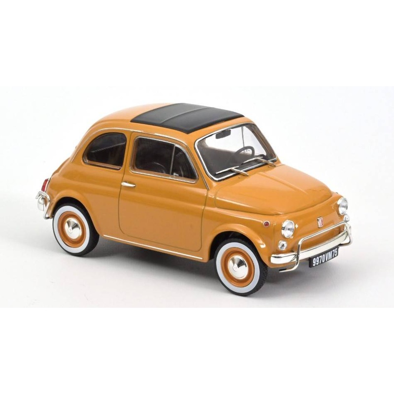 SCALE MODEL COMPATIBLE WITH FIAT 500 L 1969 POSITANO YELLOW 1:18 NOREV NV187775