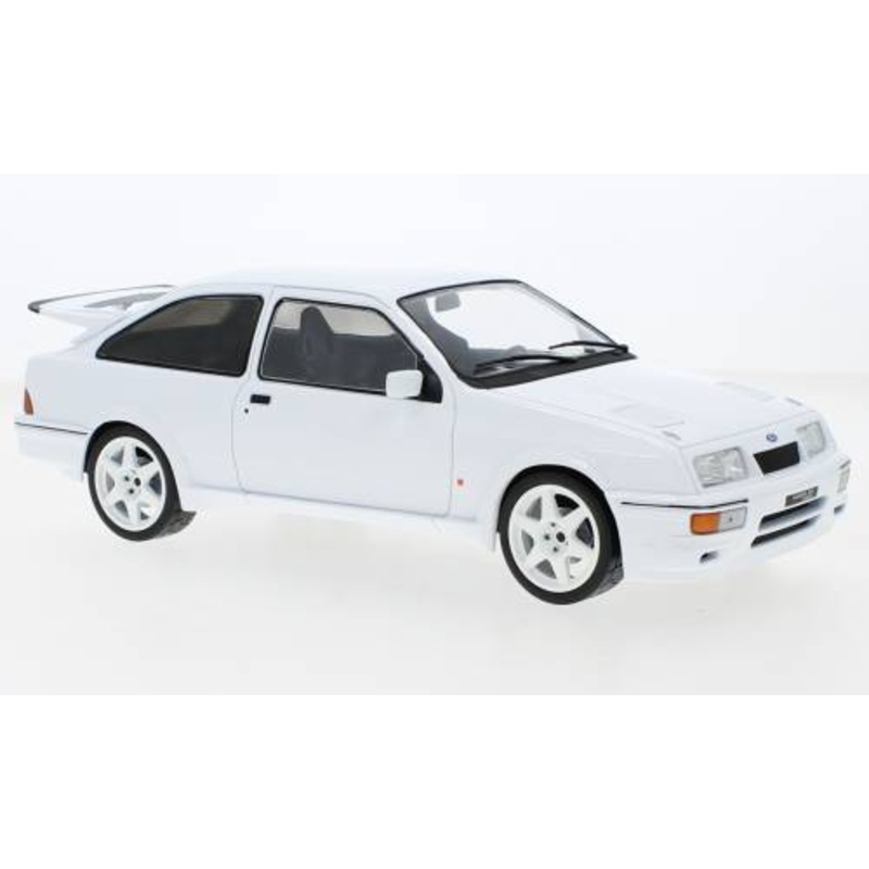 SCALE MODEL COMPATIBLE WITH FORD SIERRA RS COSWORTH 1988 WHITE 1:18 IXO MODEL 18CMC121