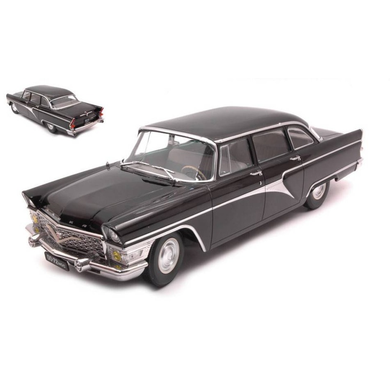 SCALE MODEL COMPATIBLE WITH GAZ 13 SEAGULL 1959 BLACK 1:18 TRIPLE 9 T9-1800250