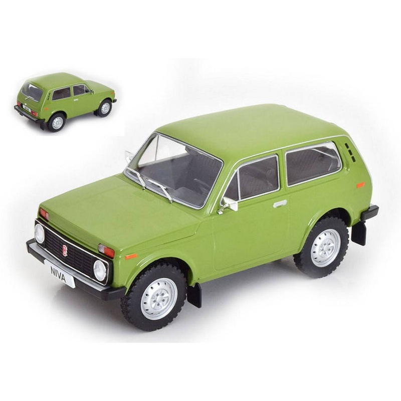 SCALE MODEL COMPATIBLE WITH LADA NIVA OLIVE 1:18 MODELCARGROUP MCG18255