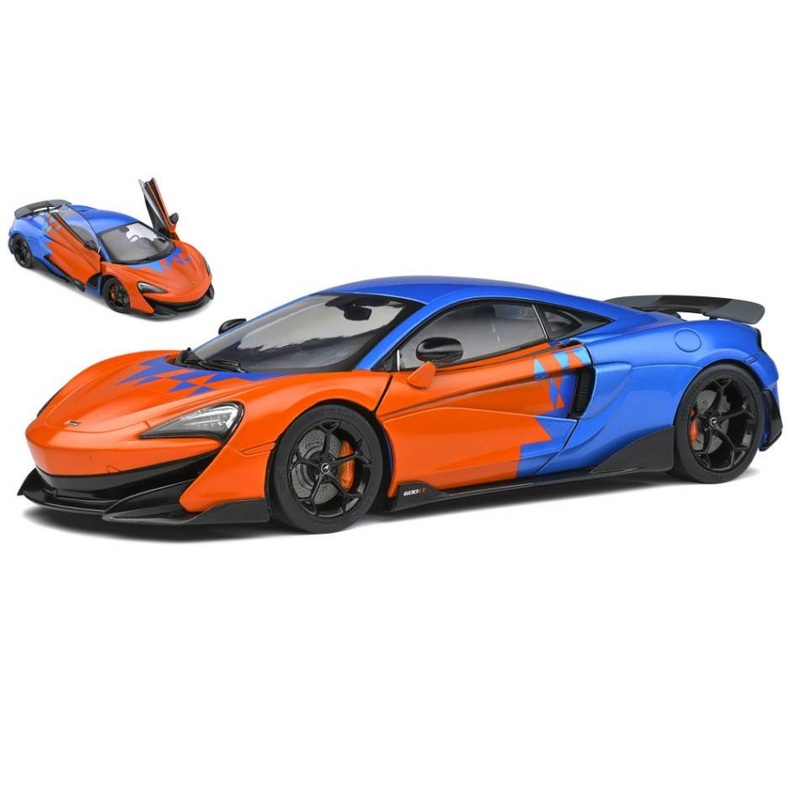 SCALE MODEL COMPATIBLE WITH MC LAREN 600LT F1 TEAM TRIBUTE LIVERY 2019 1:18 SOLID SL1804503
