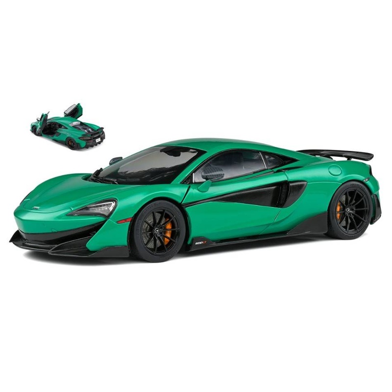 SCALE MODEL COMPATIBLE WITH MCLAREN 600LT 2018 GREEN 1:18 SOLID SL1804504