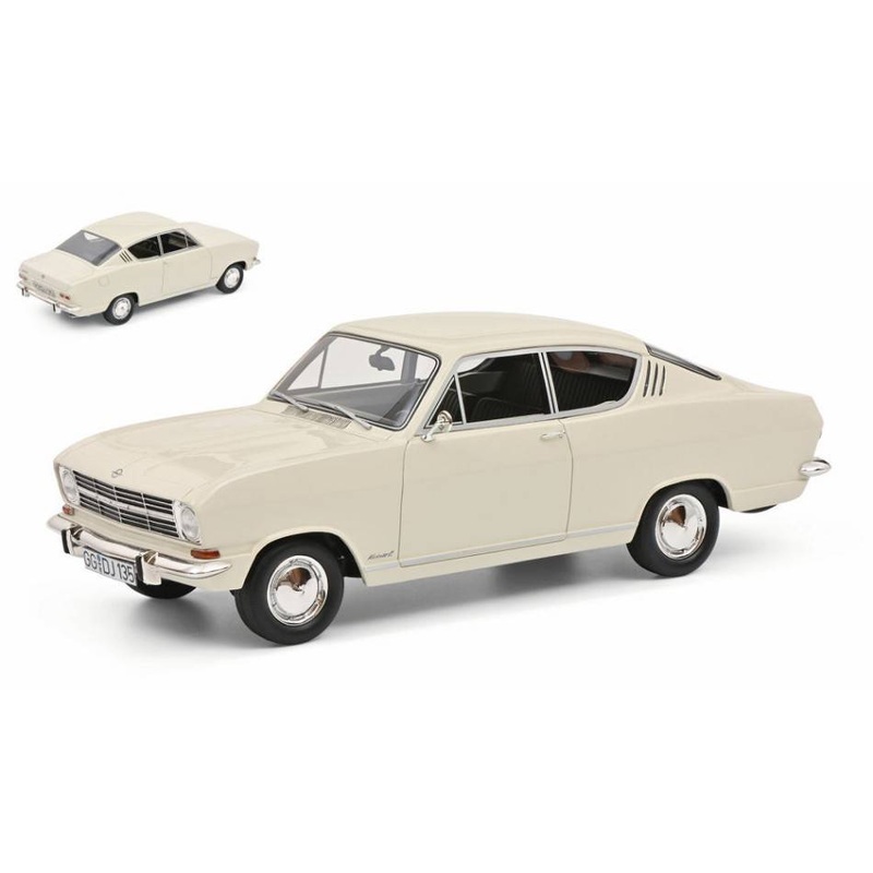 SCALE MODEL COMPATIBLE WITH OPEL KADETT B COUPE' WHITE 1:18 SCHUCO SH0234