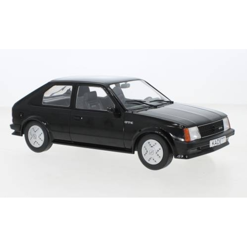 SCALE MODEL COMPATIBLE WITH OPEL KADETT D GTE BLACK 1:18 MODELCARGROUP MCG18270