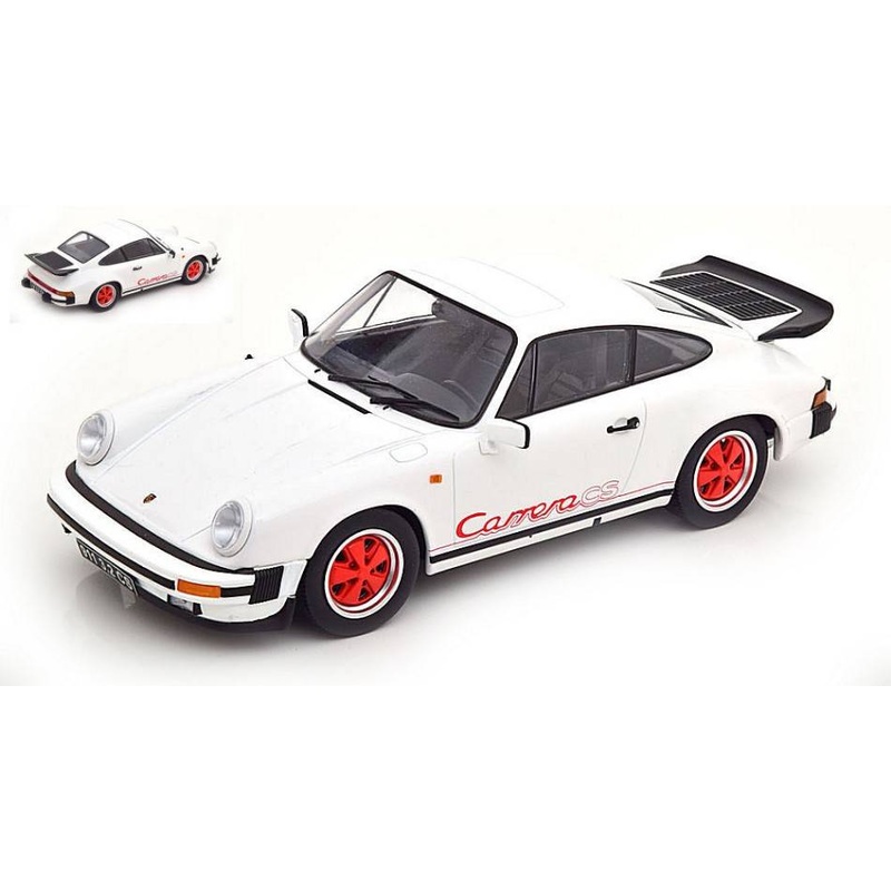 SCALE MODEL COMPATIBLE WITH PORSCHE 911 CARRERA 3.2 CLUBSPORT 1989 WHITE 1:18 KK SCALE KKDC180871