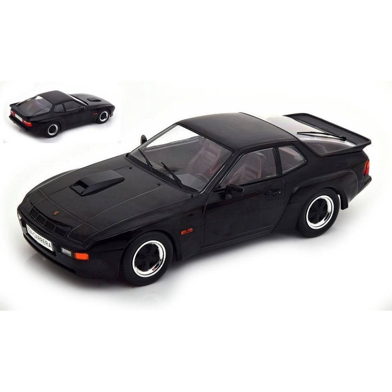 SCALE MODEL COMPATIBLE WITH PORSCHE 924 CARRERA GT BLACK 1:18 MODELCARGROUP MCG18198