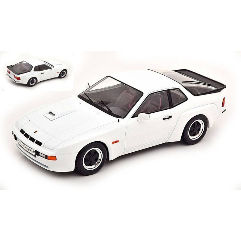 SCALE MODEL COMPATIBLE WITH PORSCHE 924 CARRERA GT WHITE 1:18 MODELCARGROUP MCG18197