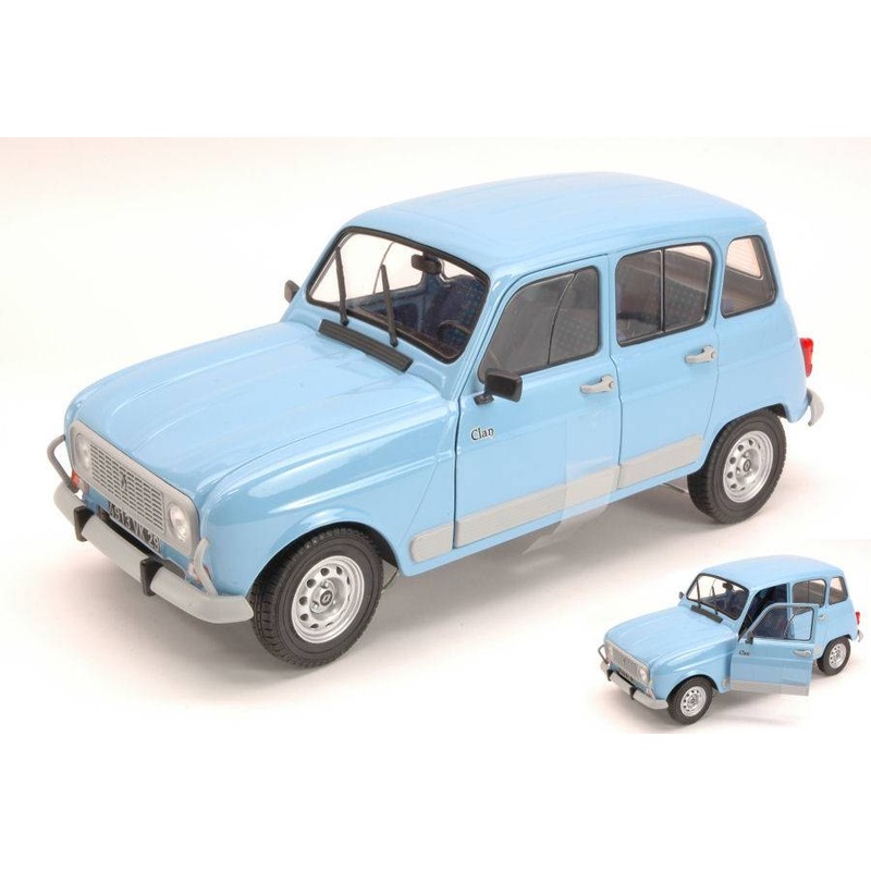 SCALE MODEL COMPATIBLE WITH RENAULT 4L GTL CLAN 1986 AZUR 1:18 SOLID SL1800103
