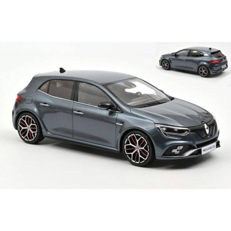 SCALE MODEL COMPATIBLE WITH RENAULT MEGANE RS TROPHY 2019 TITANIUM GRAY 1:18 NOREV NV185390