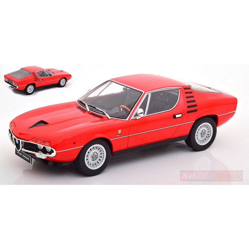 SCALE MODEL COMPATIBLE WITH ALFA ROMEO MONTREAL 1970 RED 1:18 KK KKDC180381