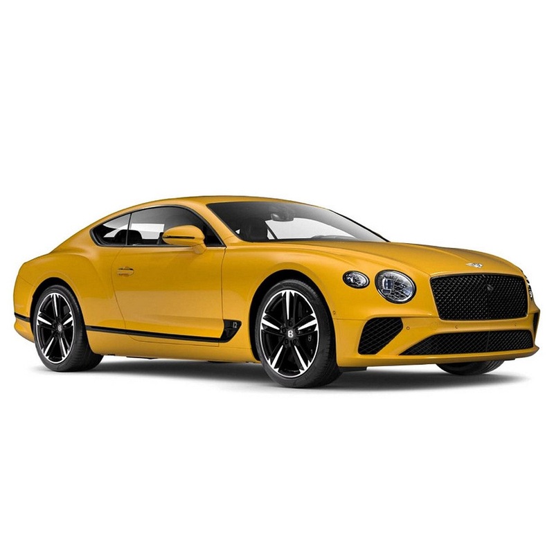 SCALE MODEL COMPATIBLE WITH BENTLEY CONTINENTAL GT 2018 MONACO YELLOW 1:18 NOREV NV182786
