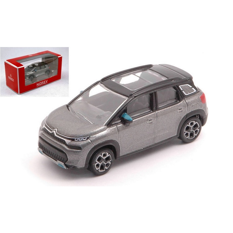 SCALE MODEL COMPATIBLE WITH CITROEN C3 AIRCROSS 2021 PLATINIUM GRAY 1:64 NOREV NV310922