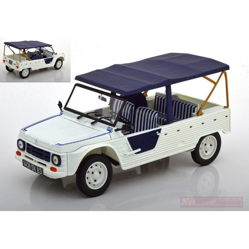 SCALE MODEL COMPATIBLE WITH CITROEN MEHARI 1983 AZUR 1:18 REPROD. NOREV NV181516