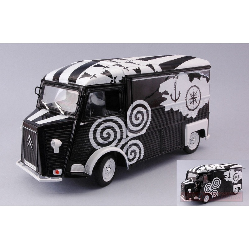 SCALE MODEL COMPATIBLE WITH CITROEN TYPE HY 1969 BREIZH 1:18 SOLID SL1804812