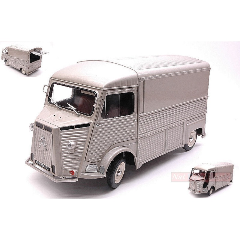 SCALE MODEL COMPATIBLE WITH CITROEN TYPE HY 1969 GRAY 1:18 SOLID SL1850020
