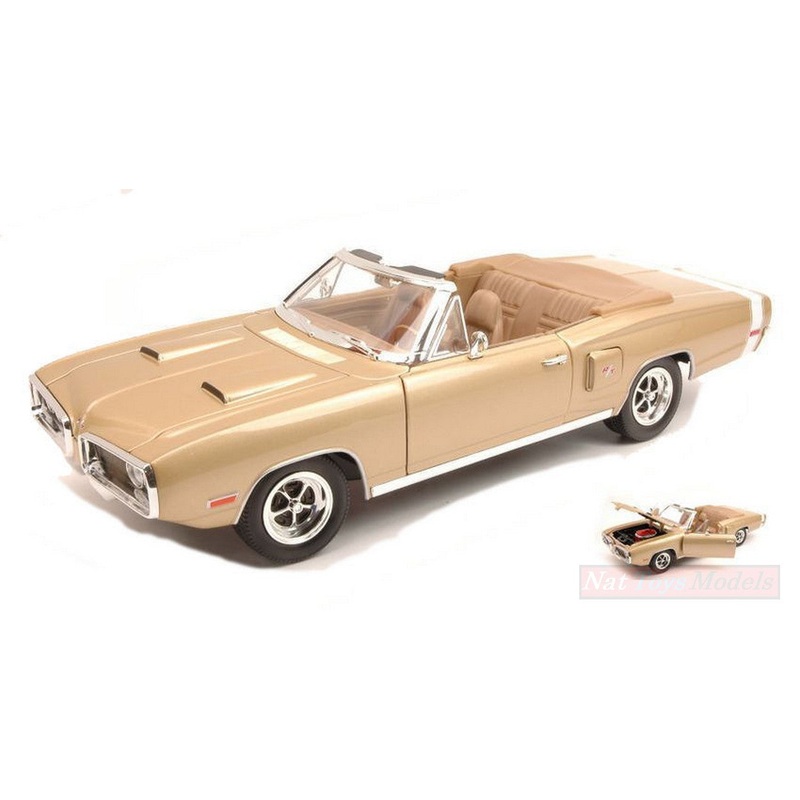 SCALE MODEL COMPATIBLE WITH DODGE CORONET 1970 GOLD 1:18 LUCKY DIE CAST LDC92548GB