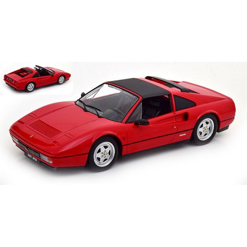 SCALE MODEL COMPATIBLE WITH FERRARI 328 GTS 1985 RED 1:18 KK KKDC180551