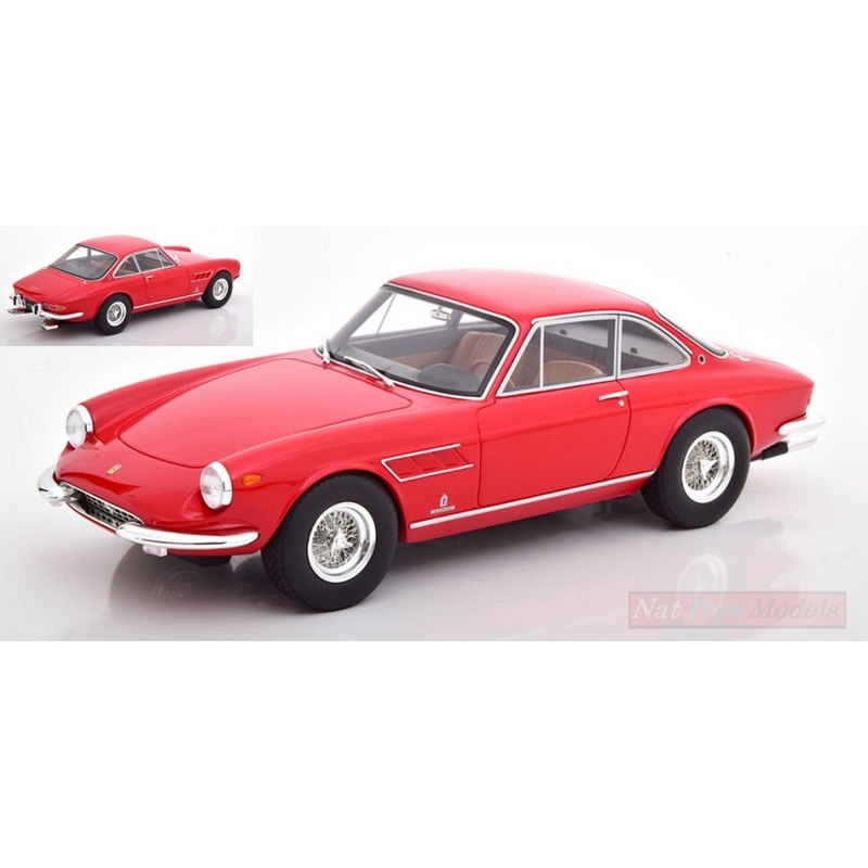 SCALE MODEL COMPATIBLE WITH FERRARI 330 GTC 1966 RED 1:18 CMR CMR050