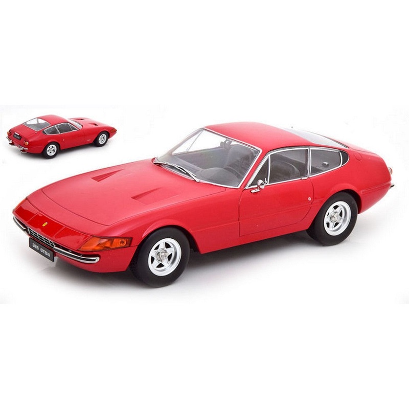 SCALE MODEL COMPATIBLE WITH FERRARI 365 GTB/4 DAYTONA COUPE' 2 SERIES 1971 RED 1:18 KK SCALE KKDC180591