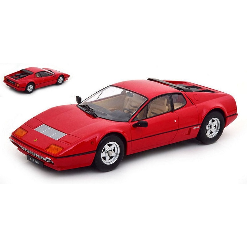 SCALE MODEL COMPATIBLE WITH FERRARI 512 BB 1981 RED 1:18 KK SCALE KKDC180541