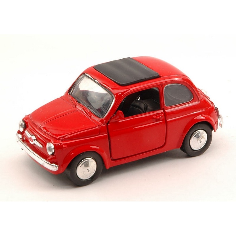 SCALE MODEL COMPATIBLE WITH FIAT 500 F 1965 RED 1:32 NEW RAY NY50713R