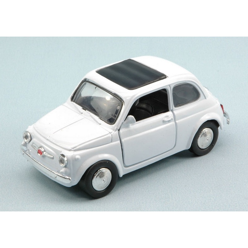 SCALE MODEL COMPATIBLE WITH FIAT 500 F 1965 WHITE 1:32 NEW RAY NY50713W