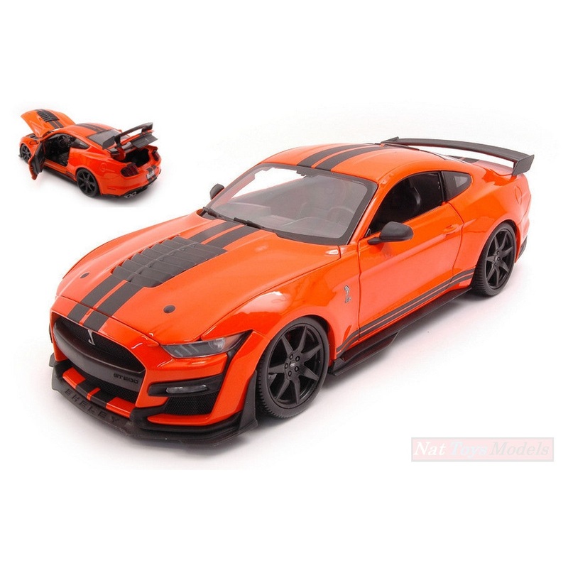SCALE MODEL COMPATIBLE WITH FORD SHELBY 2020 ORANGE 1:18 MAISTO MI31388O