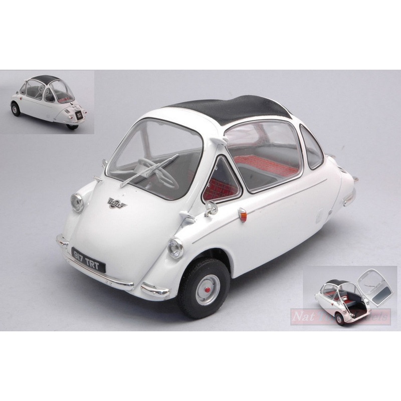 SCALE MODEL COMPATIBLE WITH HEINKEL TROJAN WHITE RHD 1:18 OXFORD OXF18HE004