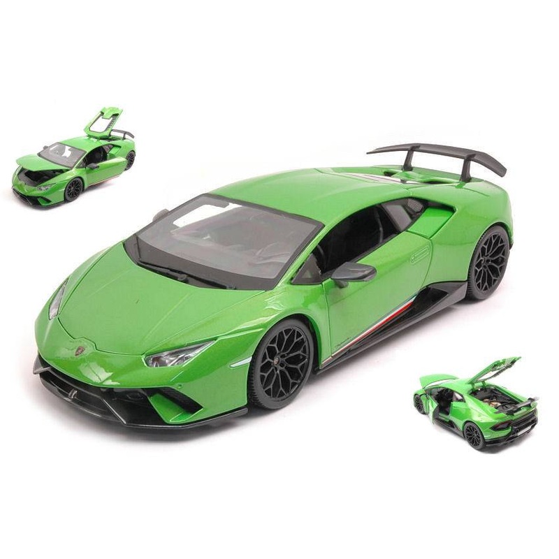 SCALE MODEL COMPATIBLE WITH LAMBORGHINI HURACAN PERFORMANTE LIGHT GREEN 1:18 MAISTO MI31391G