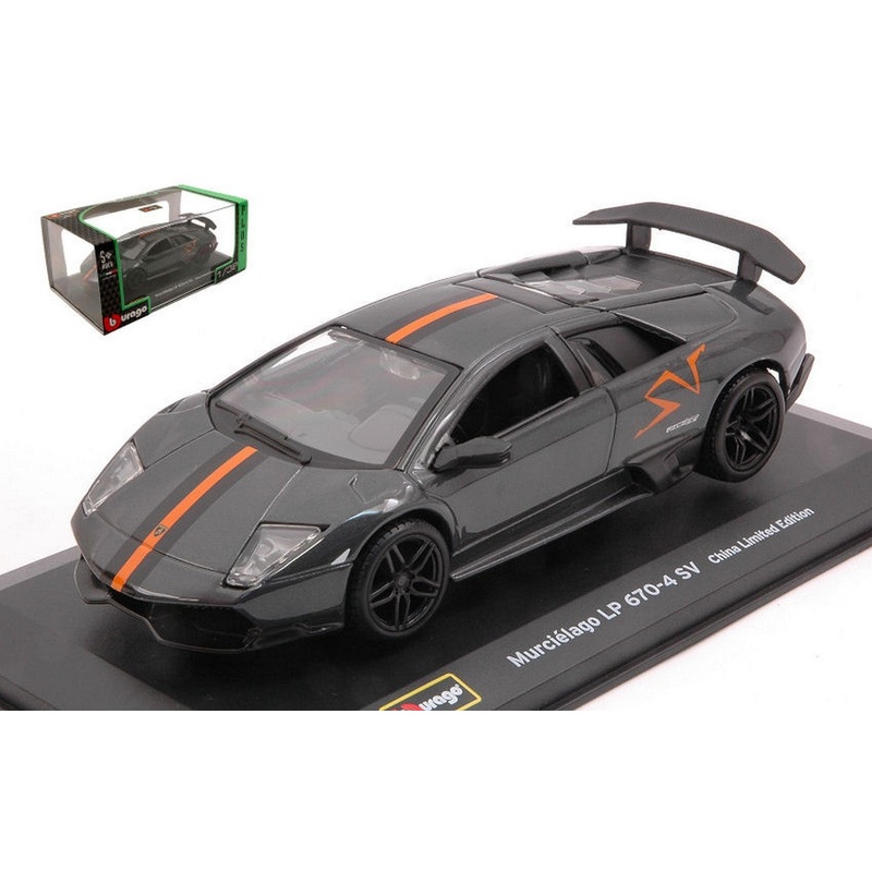 SCALE MODEL COMPATIBLE WITH LAMBORGHINI MURCIELAGO LP 670-4 SV CHINA LIMITED EDITION 1:32 BURAGO BU42020G
