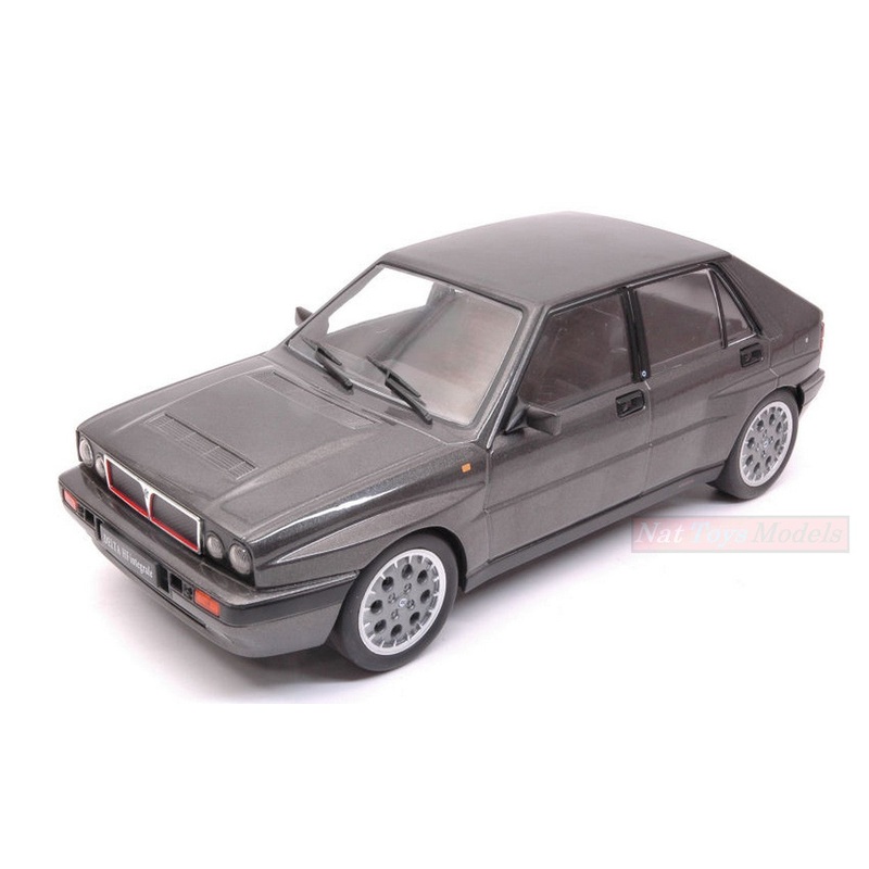 SCALE MODEL COMPATIBLE WITH LANCIA DELTA HF INTEGRALE 16V 1989 GRAY 1:18 TRIPLE 9 T9-1800172