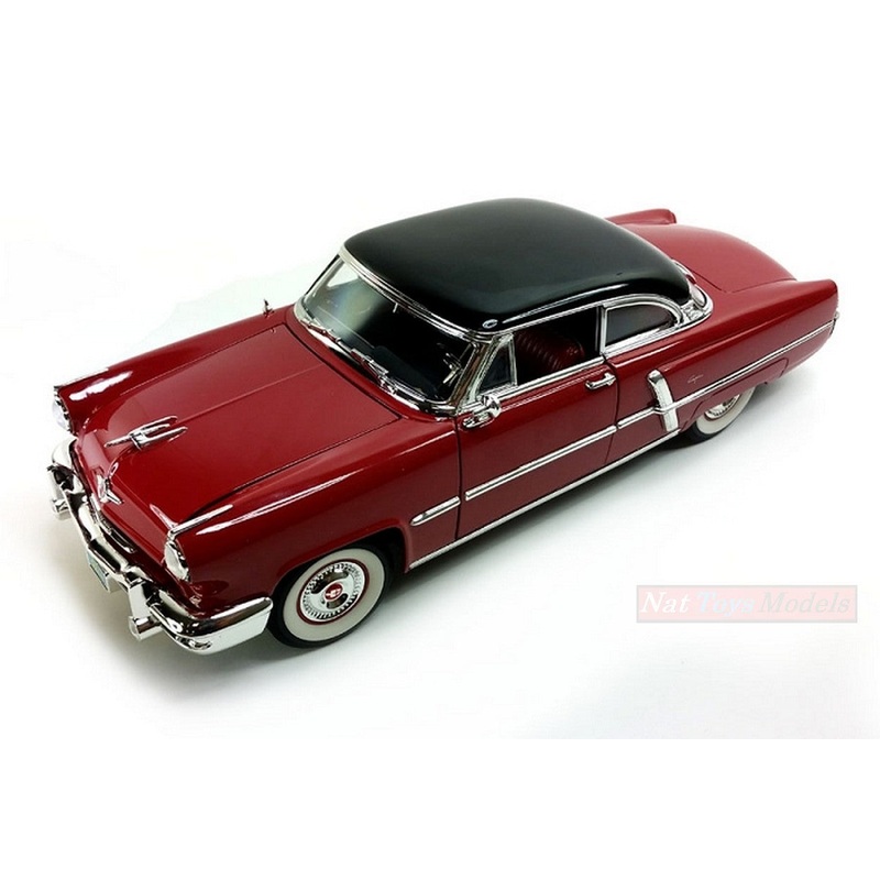 SCALE MODEL COMPATIBLE WITH LINCOLN CAPRI 1952 BORDEAUX 1:18 YAT MING YM92808BG