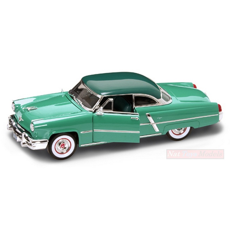 SCALE MODEL COMPATIBLE WITH LINCOLN CAPRI 1952 GREEN 1:18 YAT MING YM92808GR