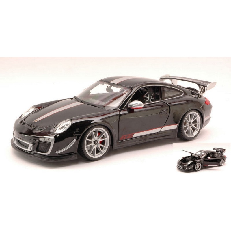 SCALE MODEL COMPATIBLE WITH PORSCHE 911 GT3 RS 4.0 2012 BLACK 1:18 BURAGO BU11036BK