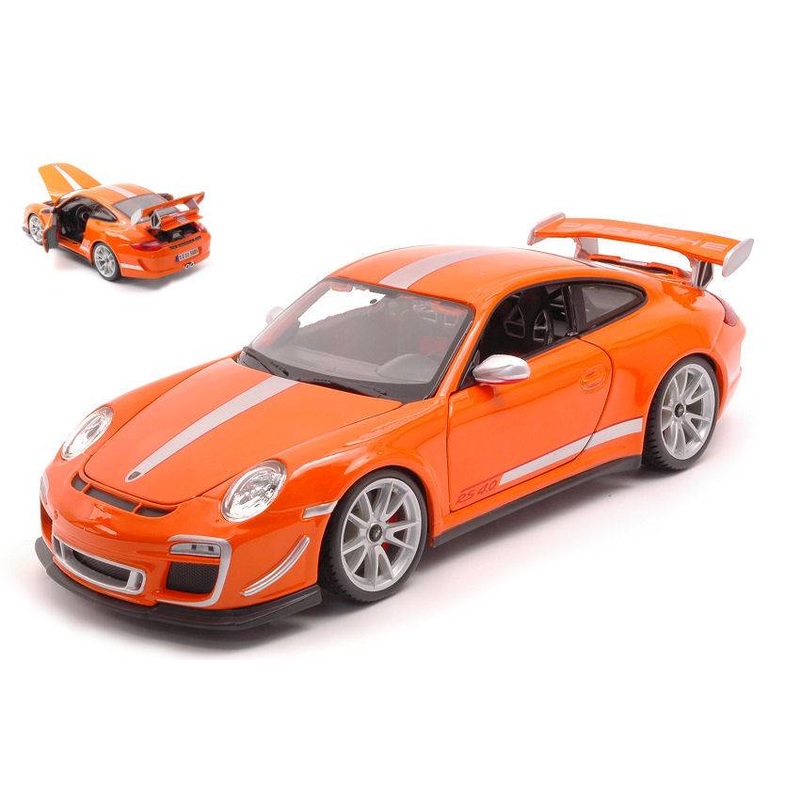 SCALE MODEL COMPATIBLE WITH PORSCHE 911 GT3 RS 4.0 2012 ORANGE 1:18 BURAGO BU11036O