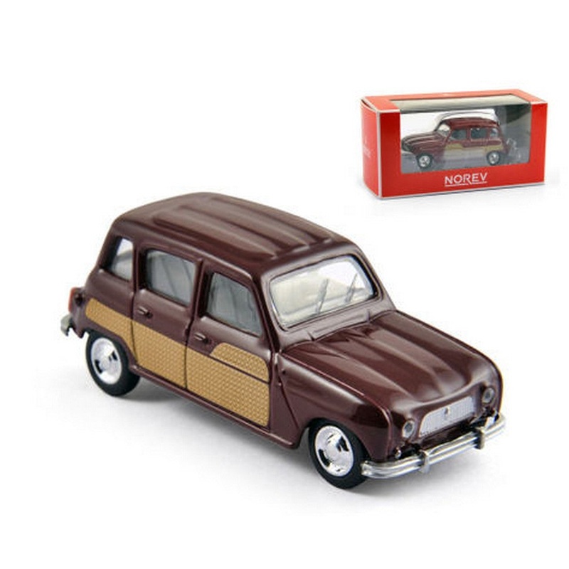 SCALE MODEL COMPATIBLE WITH RENAULT 4 PARISIENNE 1966 BORDEAUX 1:64 NOREV NV310505