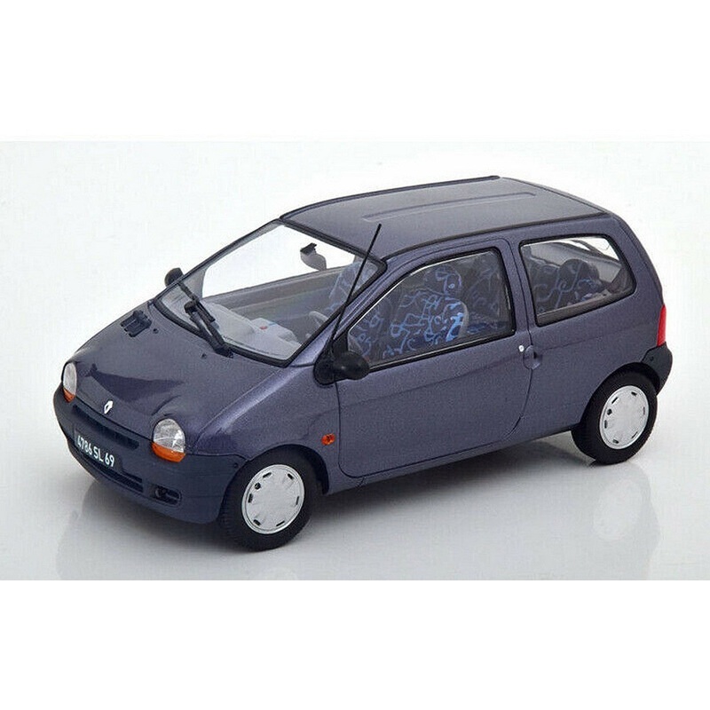 SCALE MODEL COMPATIBLE WITH RENAULT TWINGO 1995 METEOR GRAY 1:18 NOREV NV185298