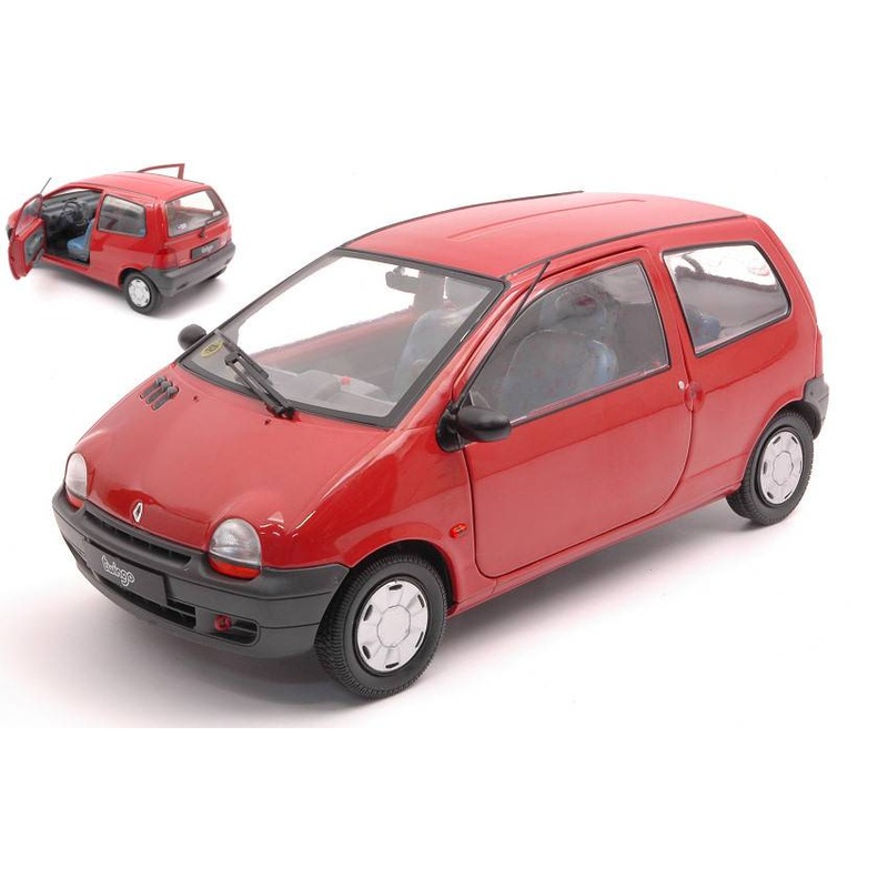 SCALE MODEL COMPATIBLE WITH RENAULT TWINGO MK1 1993 RED 1:18 SOLID SL1804002