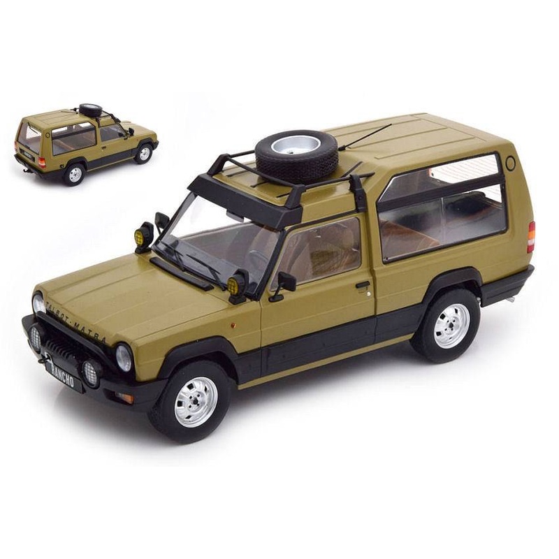 SCALE MODEL COMPATIBLE WITH TALBOT MATRA RANCHO GRAND RAID 1977-1983 MATT BROWN 1:18 KK SCALE KKDC180821