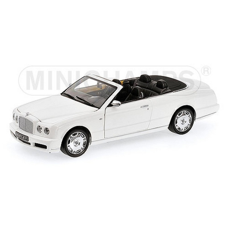 SCALE MODEL COMPATIBLE WITH BENTLEY AZURE 2006 WHITE 1:18 MINICHAMPS PM100139502