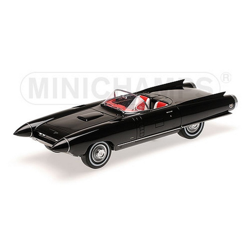 SCALE MODEL COMPATIBLE WITH CADILLAC CYCLONE XP 74 1959 BLACK 1:18 MINICHAMPS PM107148221