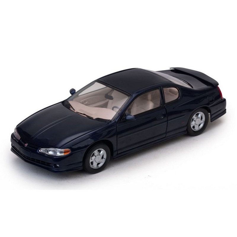 SCALE MODEL COMPATIBLE WITH CHEVROLET MONTE CARLO SS 2000 DARK BLUE 1:18 SUNSTAR SS1986
