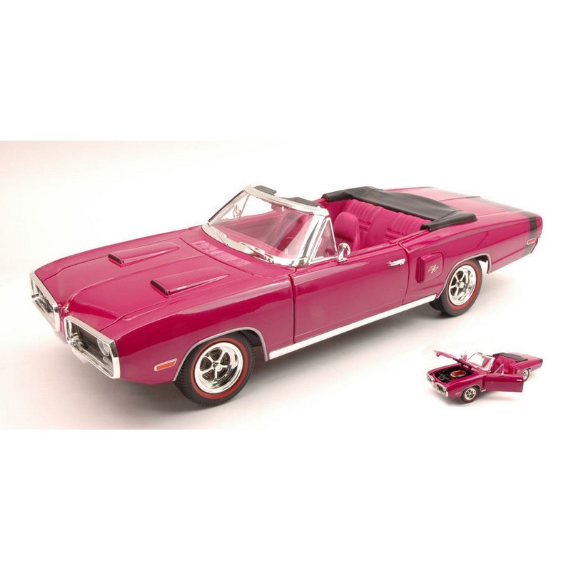SCALE MODEL COMPATIBLE WITH DODGE CORONET 1970 PURPLE 1:18 YAT MING YM92548PU