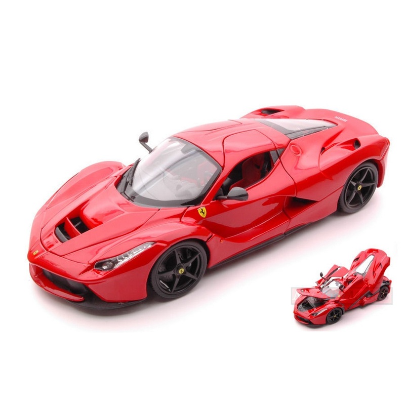 SCALE MODEL COMPATIBLE WITH FERRARI LA FERRARI 2013 RED 1:18 BURAGO BU16001R