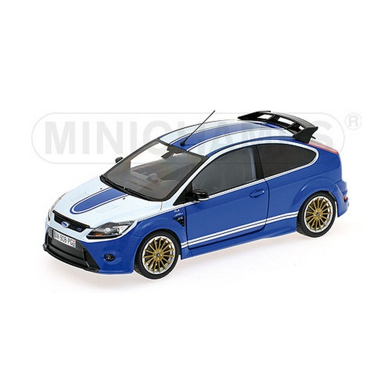 SCALE MODEL COMPATIBLE WITH FORD FOCUS RS 2010 RED FORD CAPRI 1972 TRIBUTE 1:18 MINICHAMPS PM100080072