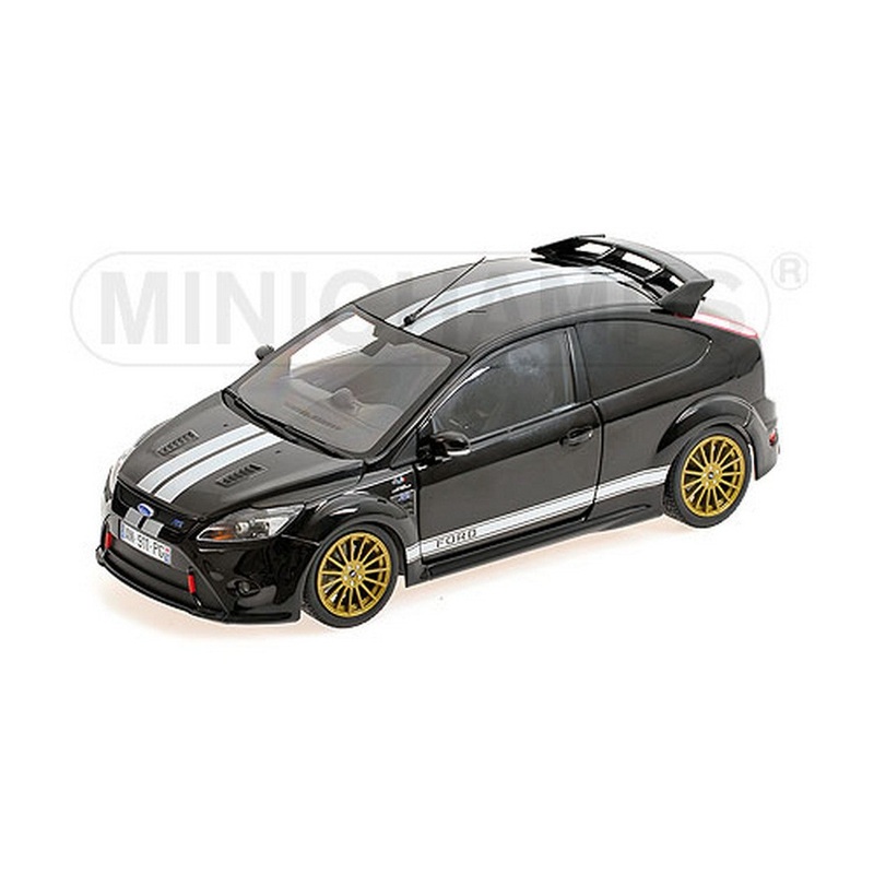 SCALE MODEL COMPATIBLE WITH FORD FOCUS RS LM MKII WINNER 1967 TRIBUTE BLACK 1:18 MINICHAMPS PM100080066
